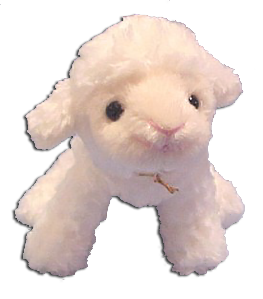 small stuffed lamb