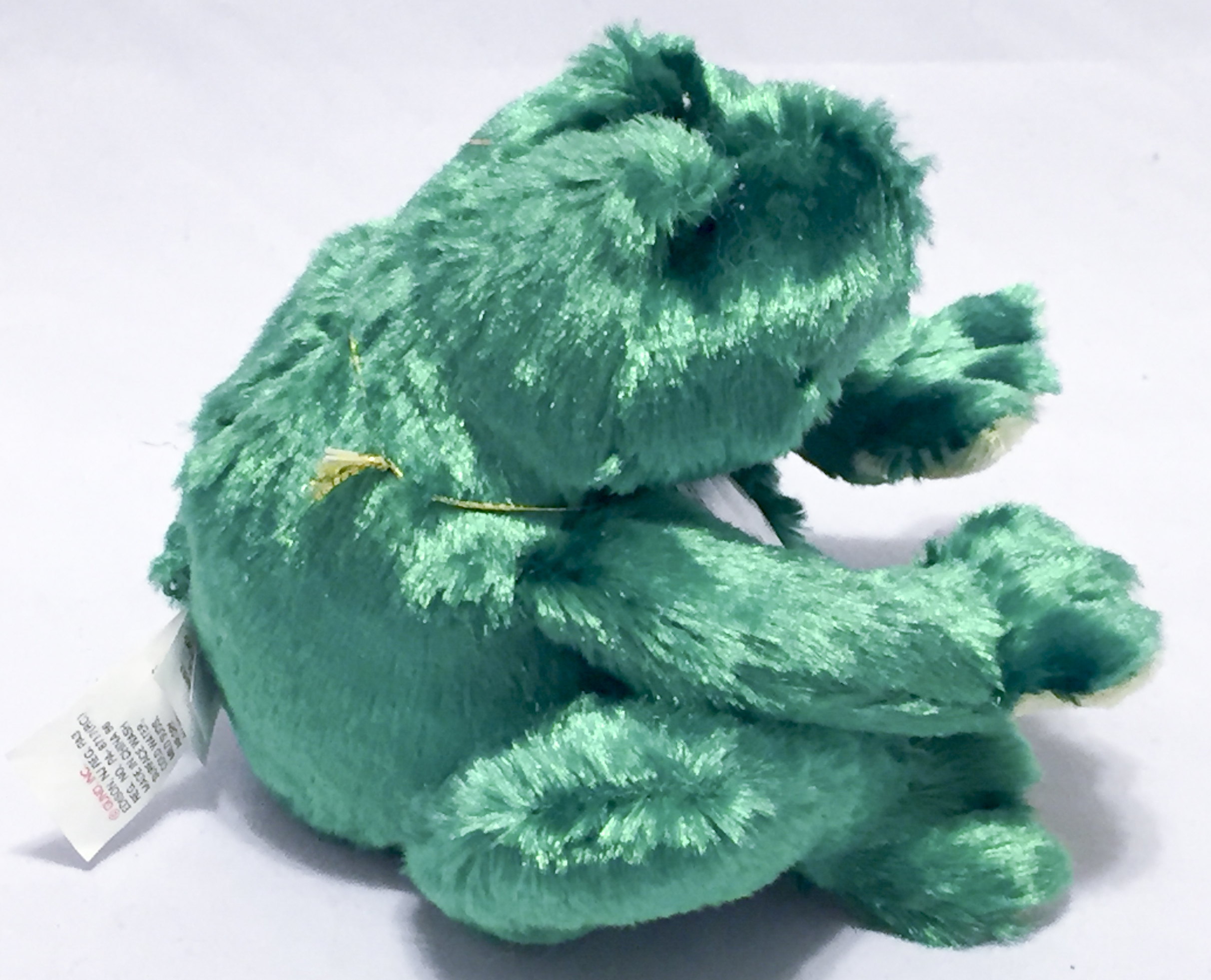 Gund Plush Shiny Kelly Green Funny Frog Stuffed Animal with Sound Gund Plush Shiny Kelly Green Funny Frog Stuffed Animal with Sound