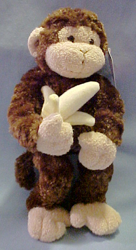 Gund Plush Baby Mambo Brown Monkey Stuffed Animal with Banana Gund Plush Baby Mambo Brown Monkey Stuffed Animal with Banana