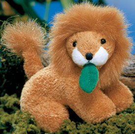 Gund Plush Zip A Long Lion Stuffed Animal Gund Plush Zip A Long Lion Stuffed Animal
- pull the leaf and watch the Lion wiggle!