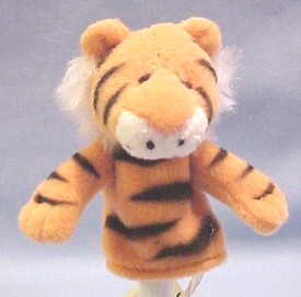 Tiger Finger Puppets