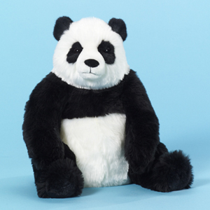   We have the cuddly soft plush stuffed Pandas that you can curl up with