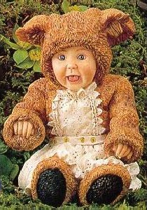 Cuddly Collectibles - Anne Geddes Figurines Teddy Bear Babies