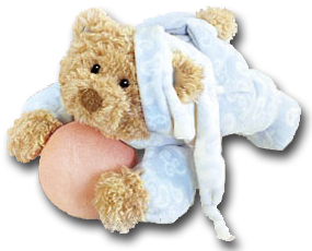 Choose from stuffed teddy bear ratttles, wrist rattles, and ring rattles both for boys and girls in pink or blue.