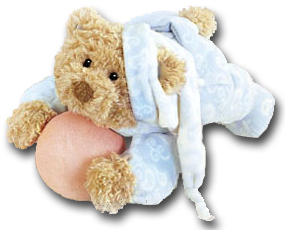 Teddy Bear Baby Rattles