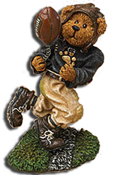 Boyds Bearstones Sports Figurines