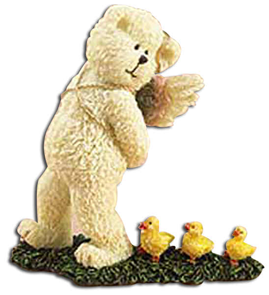 Boyds Lil Wings Easter Angel Teddy Bear Figurines