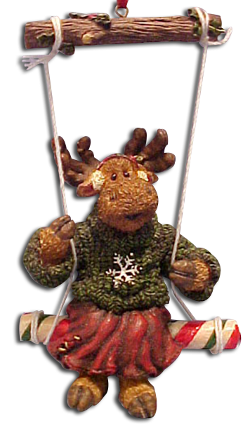 Moose Christmas Ornaments