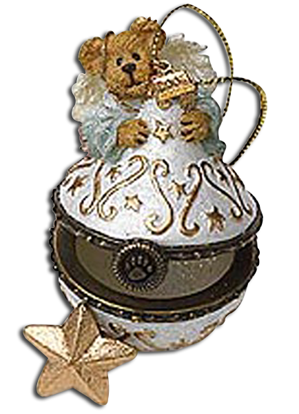 Boyds Angel Teddy Bears are adorable and part of their Baubles and Trinkets for the Tree series.