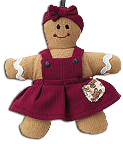 gingerbread cuddly toy