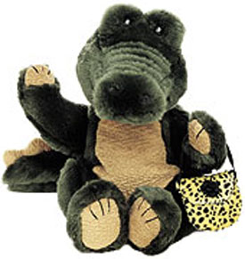 The adorable Good Luck Charms are prime examples of Boyds attention to detail! Adorable cuddly soft plush alligators, crocodiles and turtles that are stuffed with fluff.