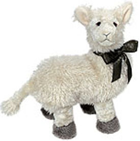 Boyds plush llamas are adorable with chenille fur and poseable. Cuddly soft and wearing a bow!