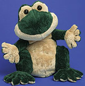 Boyds Cuddle Fluffs Frogs