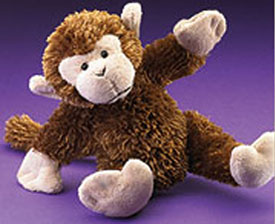 Boyds Lil Fuzzies are the perfect sized plush monkey stuffed animals.