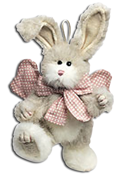 Boyds Plush Hanging Ornaments Bunny Rabbits