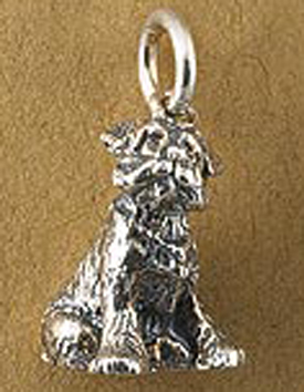 Sterling Silver Schnauzer Charms