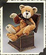 Baby Boyds Foodle McDoodle - &nbsp;(introduced Fall 1999 and has been retired)  (with 20th Anniversary Seal)- Foodle is an irresistably easygoing Bear... an excellent listener and a faithful Friend, he'll take all the Huggin and Skweezin that he can get.   He has soft velvet fur to make that Huggin and Skweezin much softer. (safe for all ages) 9 inches