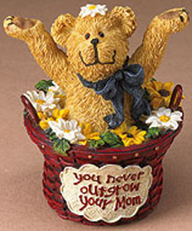 Click here to go to our selection of Boyds Basketbearies Unique Mother's Day Figurines