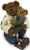 Boyds Bearstones Figurine Paramedic E M T Bearsley - (introduced Fall of 2003) Carey took a lil' spill and E.M.T. is bandaging the boo-boo! This Bearstone, a great way to thank an emergency professional, is dressed in an E.M.T. uniform with medical bag-he's lettin' Carey play with the stethoscope to calm her nerves! Quote: "We make a living by what we get, but we make a life by what we give." - Winston Churchill 4 inches