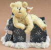 2nd Edition Boyds Lil Wings Joy in Snowflake Box - (introduced Spring 2006) What better way to unwrap a little joy during the holidays than to open up a box and find a friend and some inspiration! Joy just cant wait for you to open the box and find out...she's climbing out already! Highly-detailed and hand decorated angel bear figurine comes packaged in a fun box for gift-giving and features a touching quote about friendship! Quote: "Friendship is a precious gift..." - Anonymous 2 3/4 inches