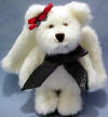 Boyds Plush Ornament Charity Angelbeary -  (Fall 2000 and has been retired) Charity, Faith's angel bear sidekick, is colored in princess pine and ready to adorn your tree.  6 inches
