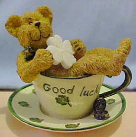 Click here to go to our selection of Boyds Teabearies Tea Cups Teddy Bears for St. Patrick's Day Figurines
