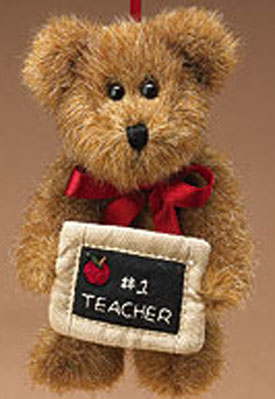 Click here to go to our selection of Collectible Boyds Star Spangled Heroes Teacher Plush Ornaments