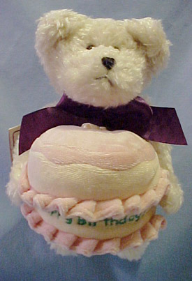 Click here to go to our selection of Boyds' Thinkin of Ya Happy Birthday Teddy Bears