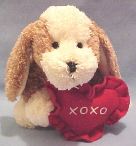 Click here to go to our selection of Boyds J.B. Beans and Associates Valentine's Day Puppy Dogs