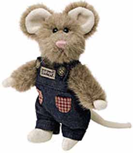 Click here to go to our selection of Boyds T.J.'s Best Dressed Mice Mouse