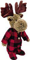 Click here to go to our selection of Boyds T.J.'s Best Dressed Moose