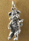Boyds Sterling Silver Teddy Bear Charm Gloria Angel Bear - (introduced Fall 2004 and has been retired) Created by Boyds Master Designers, Gloria, an angel bear charm is made from solid sterling silver and captures the same detail found on Boyds award winning Bearstone figurines! 1/2 inch in size
