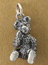 Boyds Sterling Silver Teddy Bear Charm Humboldt Bear - (introduced Fall 2004 and has been retired) Created by Boyds Master Designers, our Humboldt charm is made from solid sterling silver and captures the same detail found on Boyds award winning Bearstone figurines! 1/2 inch in size