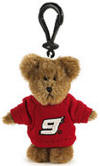 Boyds NASCAR Clip On Plush Teddy Bear Kasey Kahne number 9 3 1/2 inches high