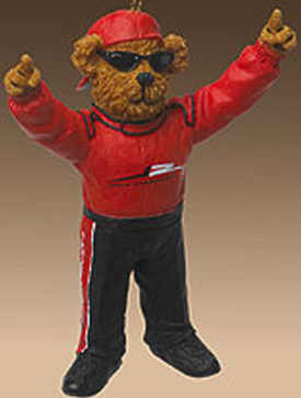 Click here to go to our selection of Boyds Teddy Bear NASCAR Driver Resin and Plush Ornaments Elliot Sadler Jeff Gordon and MORE