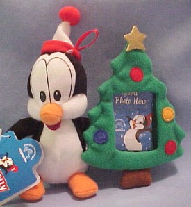 Chilly Willy Picture Frame Christmas Tree Ornament