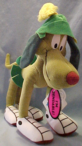 Marvin the Martian and his Alien Dog K - 9 are wonderfully stuffed collectible plush.
