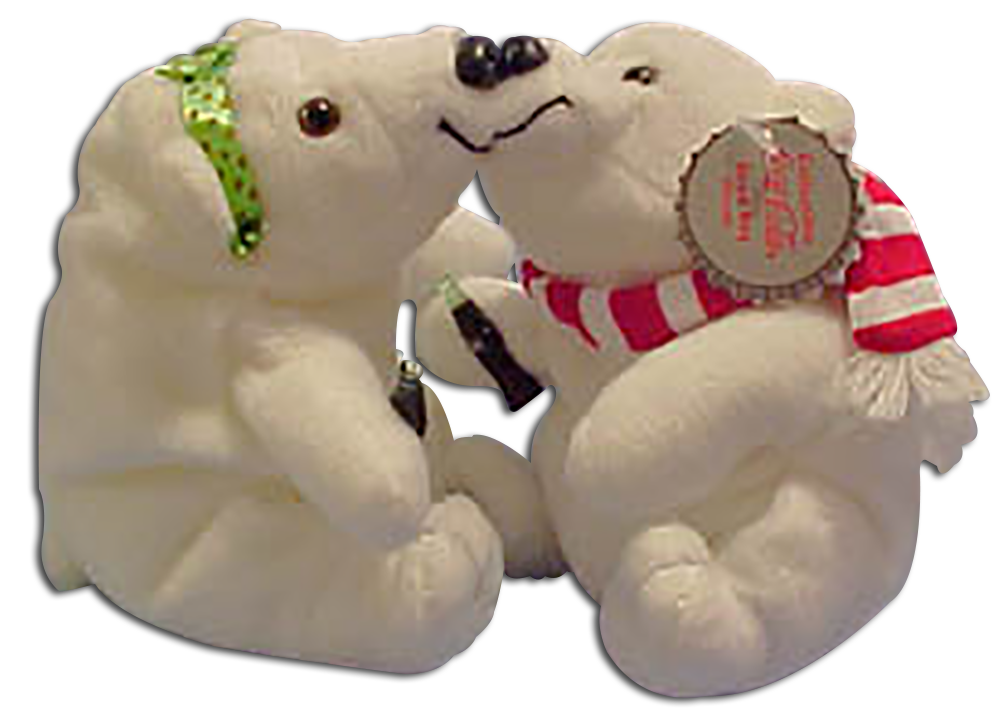 Coca Cola Kissing Polar Bears