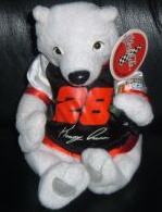 Coca Cola Bean Bag Plush NASCAR Driver Kenny Irwin #28