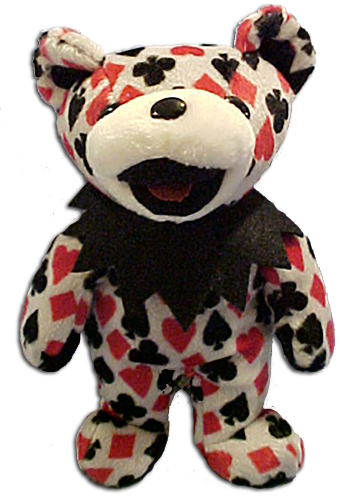 Grateful Dead BEAN BEAR Smoke Stack 7" Plush Doll Stuffed Toy Japan Exclusive FS 