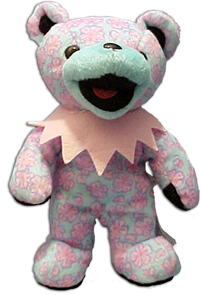Grateful Dead Bean Bear Spinner Teddy Bear