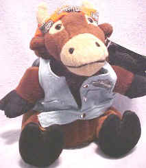 Harley Davidson Bean Bag Plush Torque the Bull Harley Davidson Bean Bag Plush Torque the Bull
- his tag reads: "Torque's big as a bull, and bad to the bone. And up on his Harley, he's never alone."