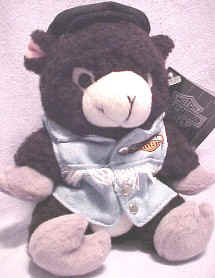 Harley Davidson Bean Bag Plush Stroker the Black Sheep Biker Babe Harley Davidson Bean Bag Plush Stroker the Black Sheep Biker Babe
- his tag reads: "Stroker knows what she is, never follows the crowd. She's one hard chargin' biker, no one pushes around!"