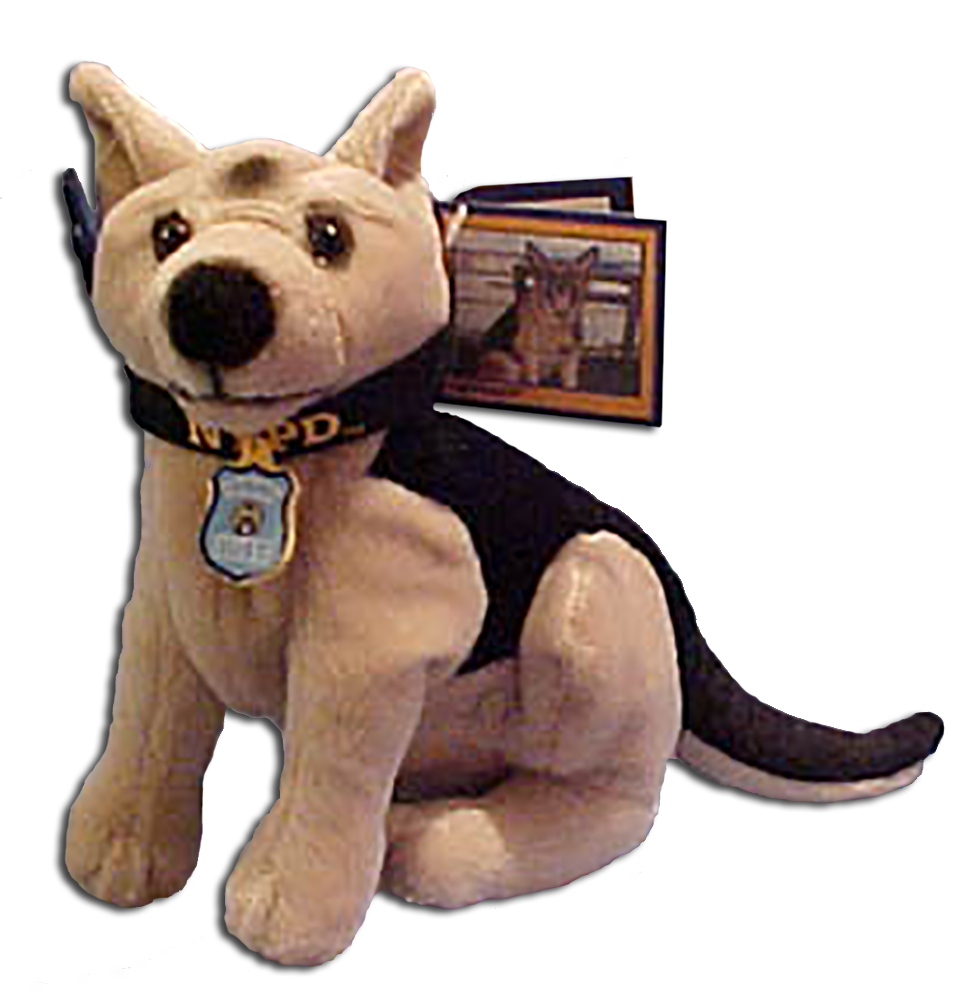 New York Police Department Appollo German Shepherd Bean Bag New York Police Department Appollo German Shepherd Bean Bag
- made by Applause