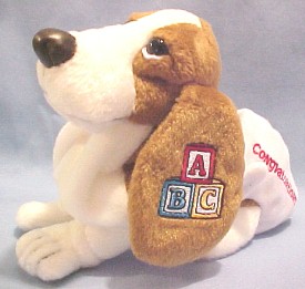 The Messenger Hushpuppies are Basset Hounds with messages for Holidays and Special Occasions!