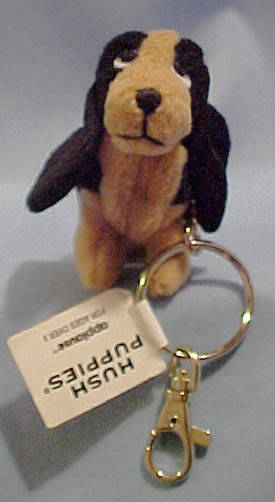 These Basset Hounds are ready to go anywhere with you as these adorable key chains.