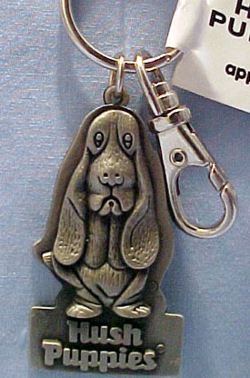 basset hound keyring