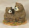 lou rankin jasper brown bear figurine