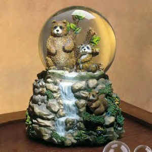 Bear Musical Water Globes