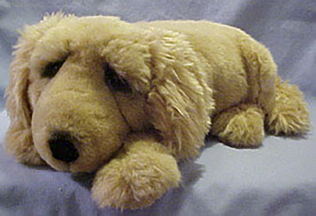 Lou Rankin Plush Bailey the Golden Retriever Stuffed Animal Lou Rankin Plush Bailey the Golden Retriever Stuffed Animal - Retired August 2001 "I'm longing for a tender hand, to pet me, hug me, and be my friend."